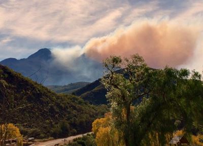 Brand in die Swartberge